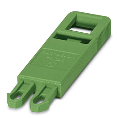 STZ 2-MSTBC-5,08    Strain relief for snapping into the latching chambers of the plug components, 2-pos., labeling with ZB 6