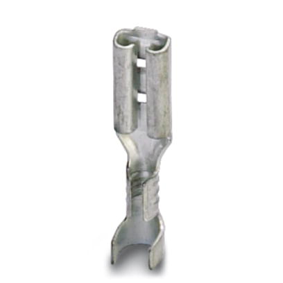C-SCF 1/2,8X0,5    Flachsteckhulse, unisoliert, 0,5 - 1 mm?, 2,8 x 0,5