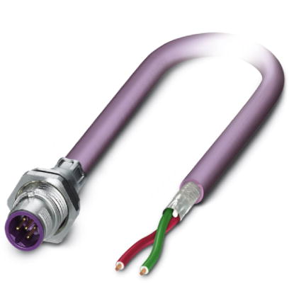 SACCBP-MSB-2CON-PG9/2,0-910SCO    Bus system flush-type connector, PROFIBUS, 2-pos., M12, shielded, B-coded, SPEEDCON, rear/screw mounting with Pg9 th