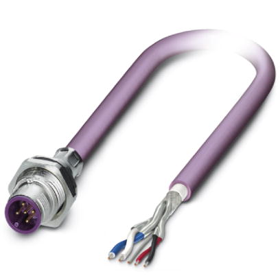 SACCBP-MS-5CON-PG9/0,5-920SCO    Bus system flush-type connector, DeviceNet/CANopen, 5-pos., M12, shielded, A-coded, SPEEDCON, rear/screw mounting wit