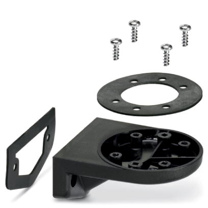 PSD-S ME BR-BM/HCR    Angle for base mounting, concealed cable routing, black