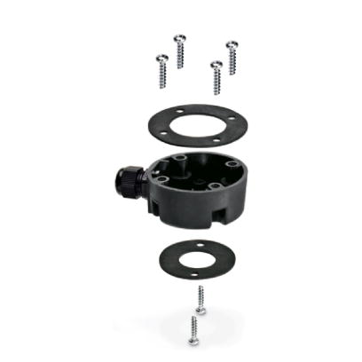 PSD-S ME OB    Outlet box with lateral cable entry for floor and base mounting