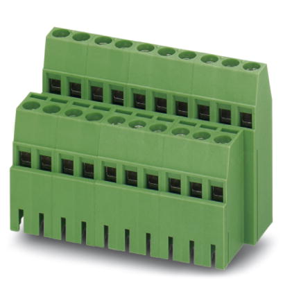 MK3DS 1,5/ 2-5,08-BC    PC terminal block, Nominal current: 15 A, Nom. voltage: 250 V, Pitch: 5.08 mm, Number of positions: 2, Type of connection: Scr