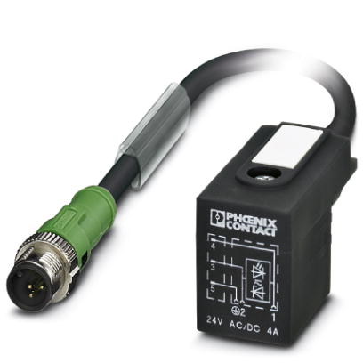 SAC-3P-M12MS/0,3-PUR/BI-1L-Z