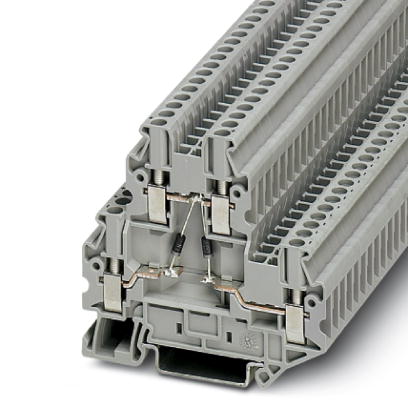 UTTB 2,5-2DIO/O-UL/O-UR    Component modular terminal block, Cross section: 0.14 mm? - 4 mm?, AWG: 2