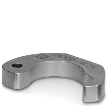 SAC BIT HOOD-W 24    Nut for mounting pressure nut with a wrench size of 24 mm, for 4 mm hexagonal screwdriver