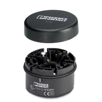 PSD-S CE-TM SCREW    Connection element with screw connection terminal blocks for tube mounting