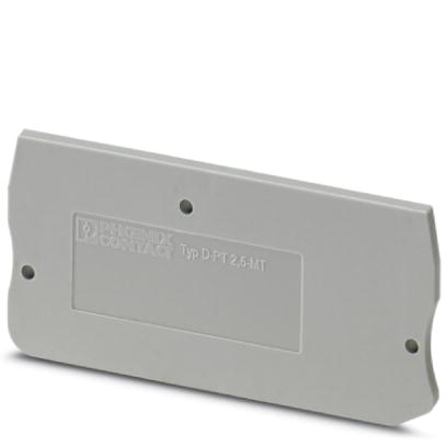 D-PT 2,5-MT    Cover, Length: 62 mm, Width: 2.2 mm, Color: gray