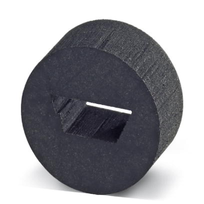 KV-DI-PG16-1XASI    Dichtung fur eine AS-i-Leitung, 17,2 x 9 mm, aus NBR, schwarz, fur Schutzart IP65/67
