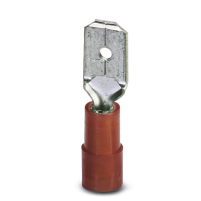 C-SCMI 1,5/6,3X0,8    Flachstecker, rot, 0,5 - 1,5 mm?, 6,3 x 0,8