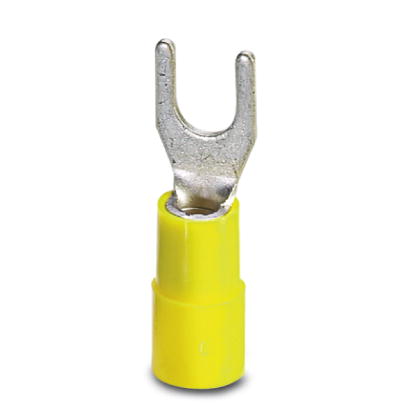 C-FCI 6/M4    Gabelkabelschuh, gelb, 4 - 6 mm?, M4