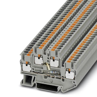 PTTB 2,5-LA 230    Feed-through modular terminal block, Connection type: Leg spring connection, Cros