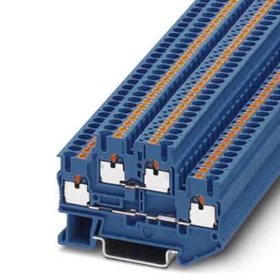 PTTB 2,5 BU    Feed-through modular terminal block, Cross section: 0.14 mm? - 4 mm?, AWG: 26 - 12, C