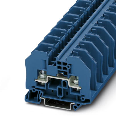 RTO 5 BU    Feed-through terminal block with bolt connection, cross section: 0.1 - 6 mm^2, AWG: 26 -