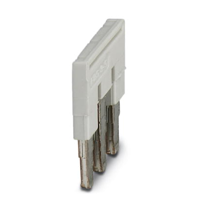 FBS 3-5 GY    Cross connector/jumper for modular terminal block, Number of positions: 3, Color: gray
