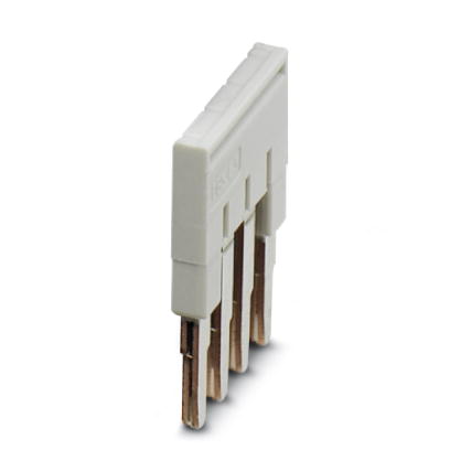 FBS 4-5 GY    Cross connector/jumper for modular terminal block, Number of positions: 4, Color: gray