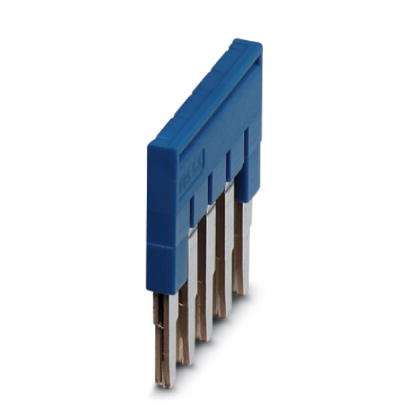 FBS 5-5 BU    Cross connector/jumper for modular terminal block, Number of positions: 5, Color: blue