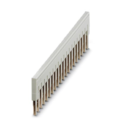 FBS 20-5 GY    Cross connector/jumper for modular terminal block, Number of positions: 20, Color: gr