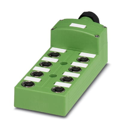 SACB-8/ 8-C SCO    Sensor/actuator box, with SPEEDCON quick locking system, without LED, with pluggable master cable connection and single-occupied sl