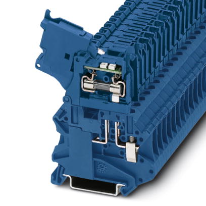 UT 4-HESILED 24 (5X20) BU    Fuse modular terminal block, Connection method: Screw connection, Cross