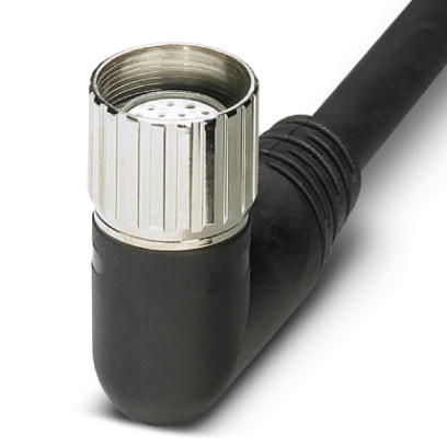 RCK-TWUM/BL16+3/15,5PUR-U    Socket M23, angled, 19-pos., with 15.5 m master cable