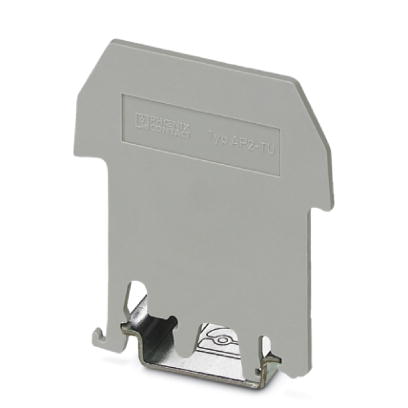AP 2-TU    Cover profile, for mounting on NS 32 or NS 35/7.5 DIN rail, for fixing the cover profile