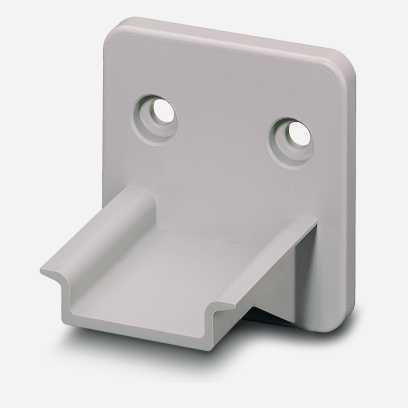 MW 35/27    Plastic mounting bracket, with NS 35/7.5 DIN rail, to snap onto modular terminal blocks