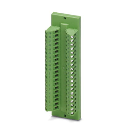 DFLK-D37 SUB/B    VARIOFACE panel feed-through module, for direct coupling of single signal lines of up to 2.5 mm?, with D-Subminiature socket strip,