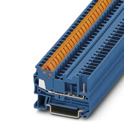 QTC 1,5/ 1P BU    Pluggable quick connection terminal, Type of connection: Quick connection, Quick c