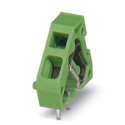 ZFKDS 2,5-5,08    PC terminal block, Nominal current: 24 A, Nom. voltage: 250 V, Pitch: 5.08 mm, Number of positions: 1, Type of connection: Spring-ca