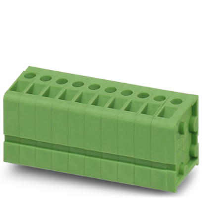 FRONT 2,5-V/SA 5/ 3    PC terminal block, Nominal current: 24 A, Nom. voltage: 250 V, Pitch: 5 mm, Number of positions: 3, Type of connection: Screw c