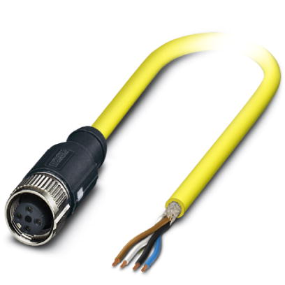 SAC-4P- 5,0-542/M12FS SH BK
