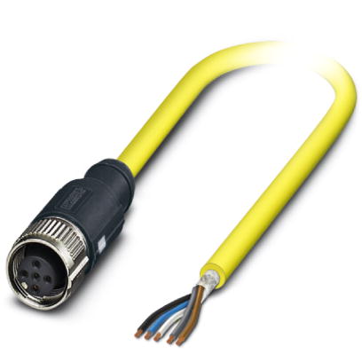 SAC-5P-10,0-542/M12FS SH BK