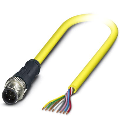 SAC-8P-M12MS/ 5,0-542 BK