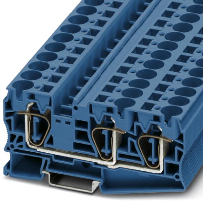 ST 16-TWIN BU    Feed-through modular terminal block, Type of connection: Spring-cage connection, Sp
