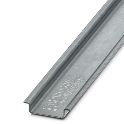 NS 35/ 7,5 ZN UNPERF 2000MM    DIN rail, material: Galvanized, unperforated, height 7.5 mm, width 35 mm, length: 2 m