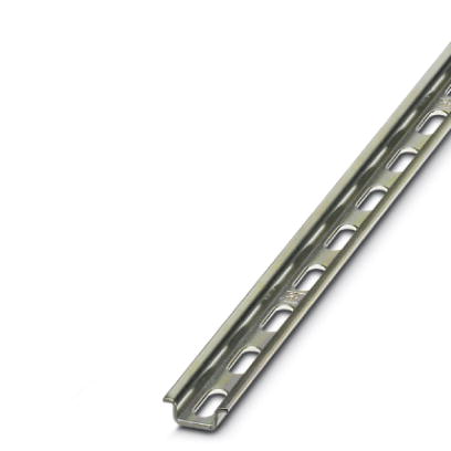 NS 15 PERF 2000MM VPE 10    DIN rail, material: steel, perforated, height 5.5 mm, width 15 mm, length: 2 m