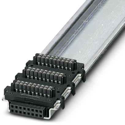 HBUS 53,6-16P-3S BK    Plug component, Nominal current: 3 A, Nom. voltage: 60 V, Color: black
