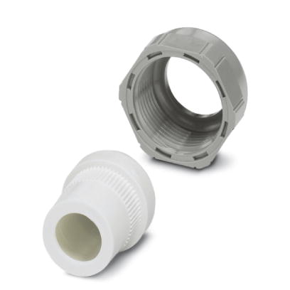 VC-K-KV-PG16(11,5-15,5)    Half screw connection Pg16, made of plastic, consisting of rubber seal with one hole and one pressure screw, for type 1 hou