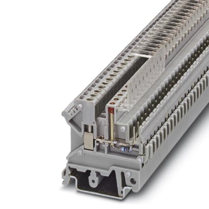 UK 3-MVSTB-5,08    Feed-through modular terminal block, Nominal current: 12 A, Nominal voltage: 250