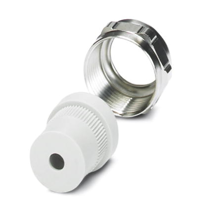 VC-M-KV-PG16( 5- 8)    Half screw connection Pg16, made of metal, consisting of rubber seal with one hole and one pressure screw, for type 1 housings,