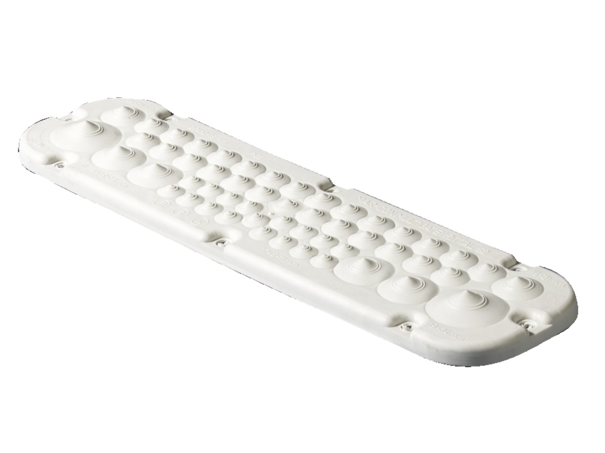 Rittal SZ Plastic gland plates, Size 4 with membranes, for AX, WD: 534x149 mm
