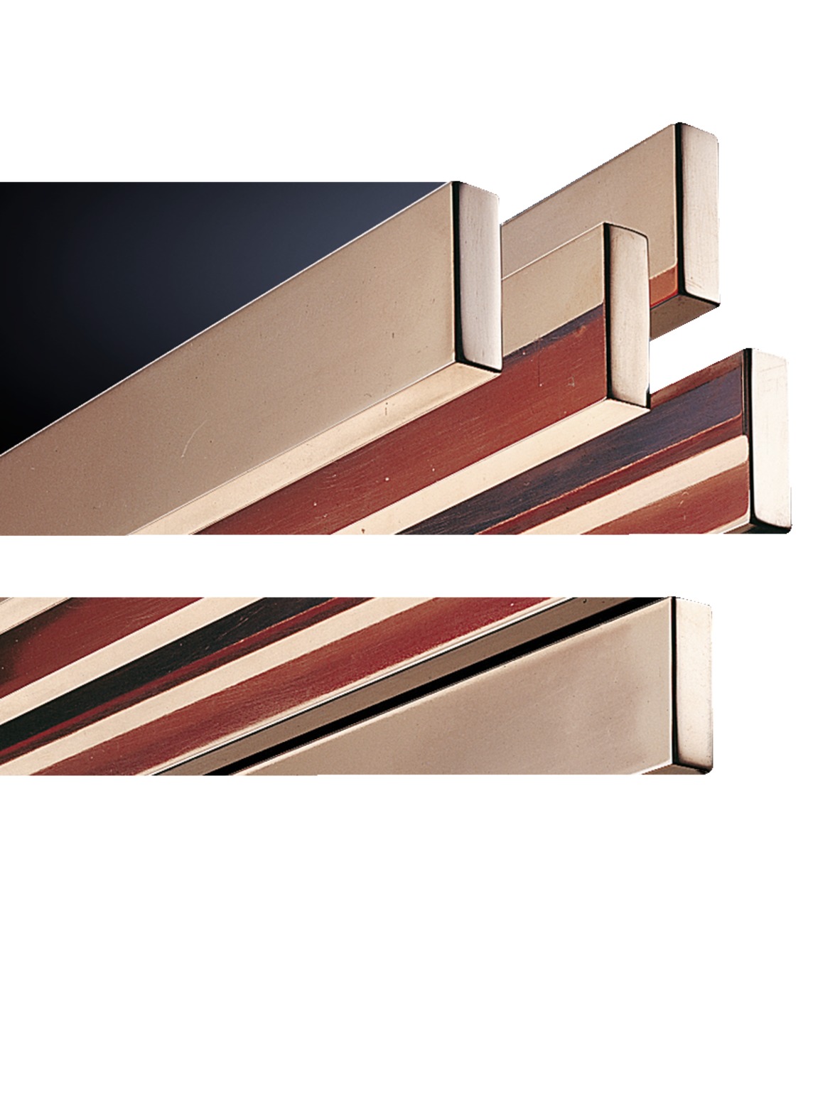 BUSBARS OF E-CU 57 15X10MM