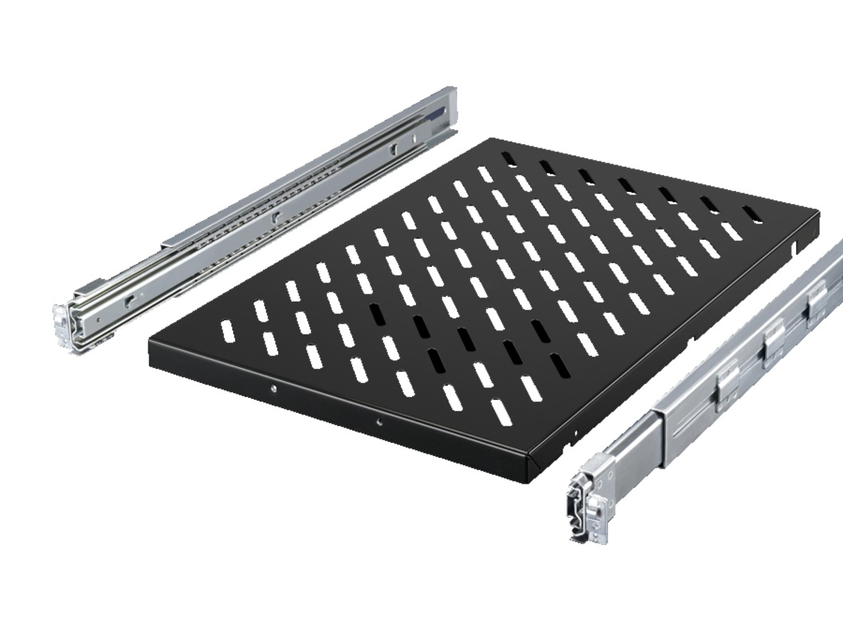 Component shelf pull out 50kg D600-900